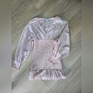 Olivaceous Pastel Patterned Blouse